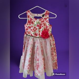 Pink & Violet kids 6X floral dress